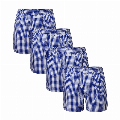 Zaccini 4-pack woven boxershorts - navy