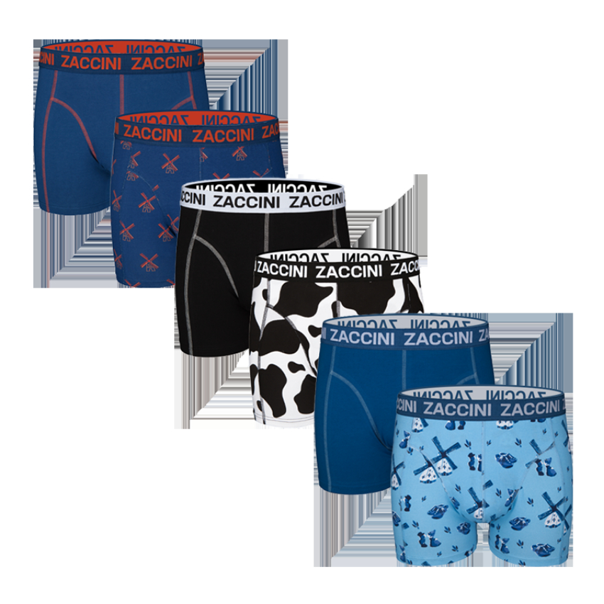 Zaccini 6 boxershorts Dutch pack