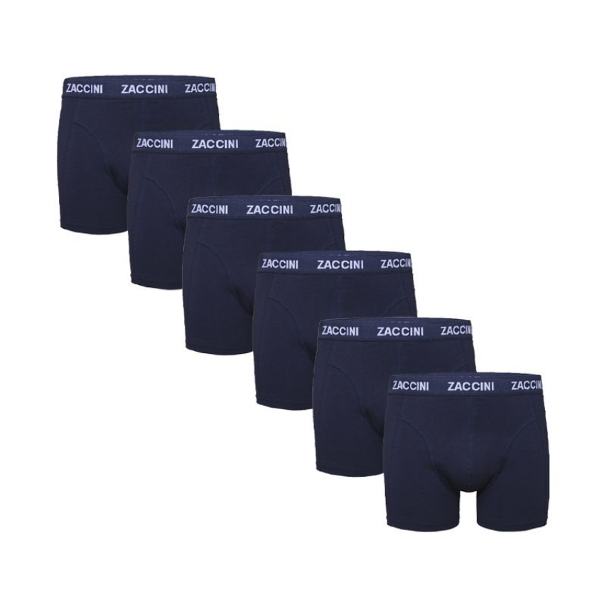 Zaccini 6 boxershorts navy