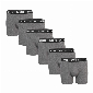 Zaccini 6-pack boxershorts grey melange