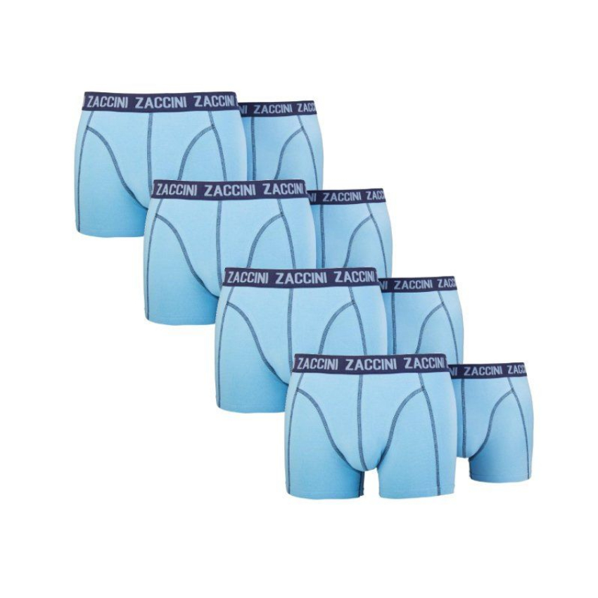 Zaccini 8-pack boxershorts Skyblue